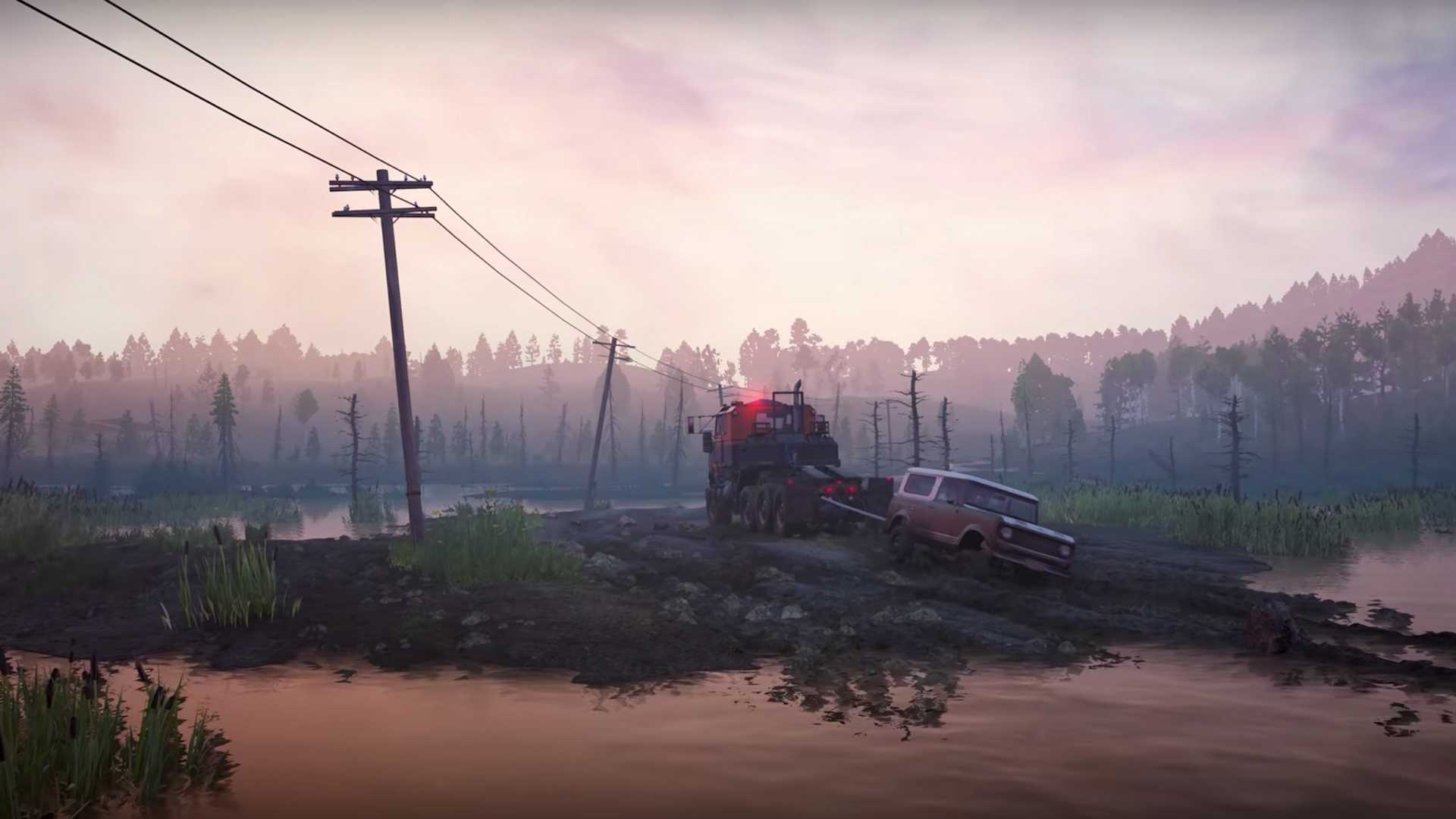 SnowRunner Is An Open World Video Game With Customizable Trucks HD  wallpaper