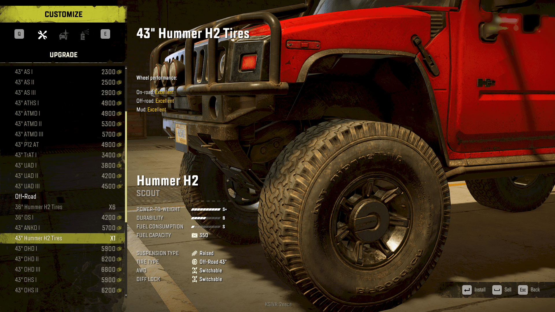 Snowrunner hummer h2 улучшения